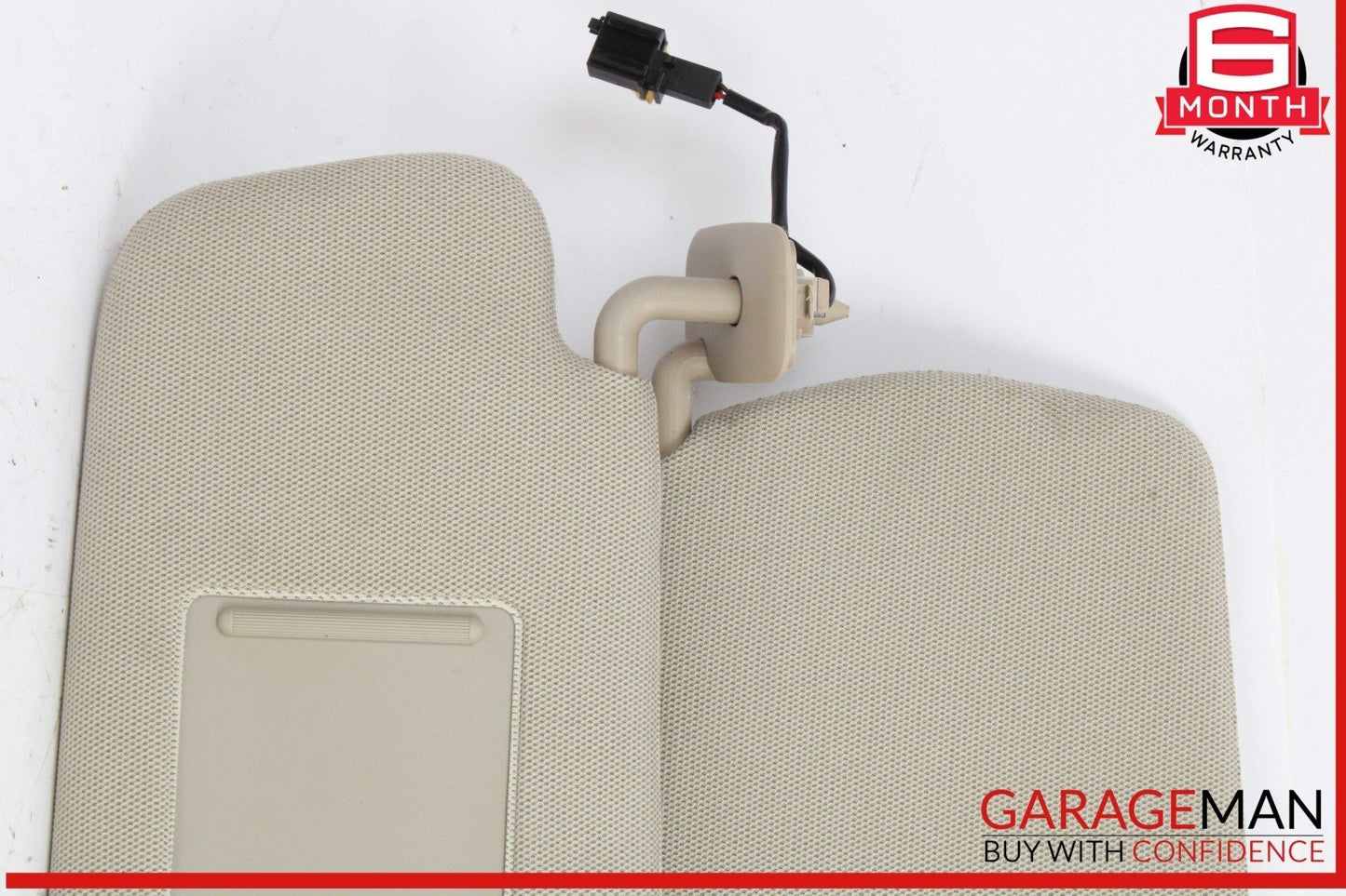 07-15 Audi Q7 Front Left Driver Side Sunvisor Sun Visor 4L0857551D OEM