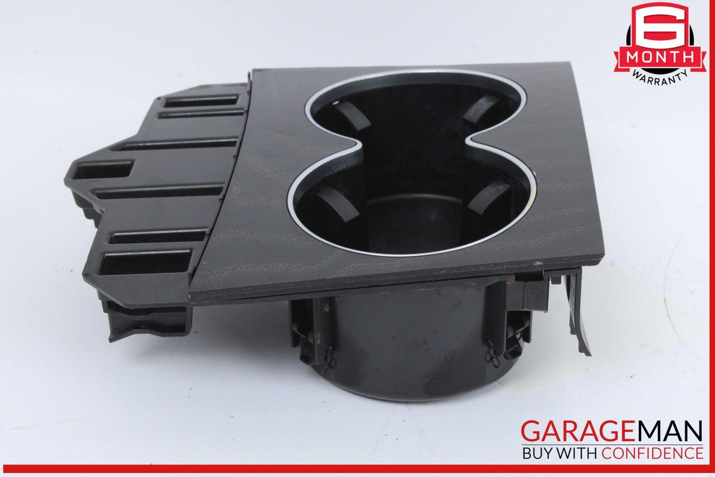 14-17 Mercedes W207 E400 E350 Center Console Cup Holder Compartment Wood OEM