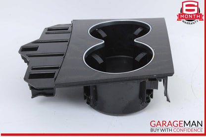 14-17 Mercedes W207 E400 E350 Center Console Cup Holder Compartment Wood OEM