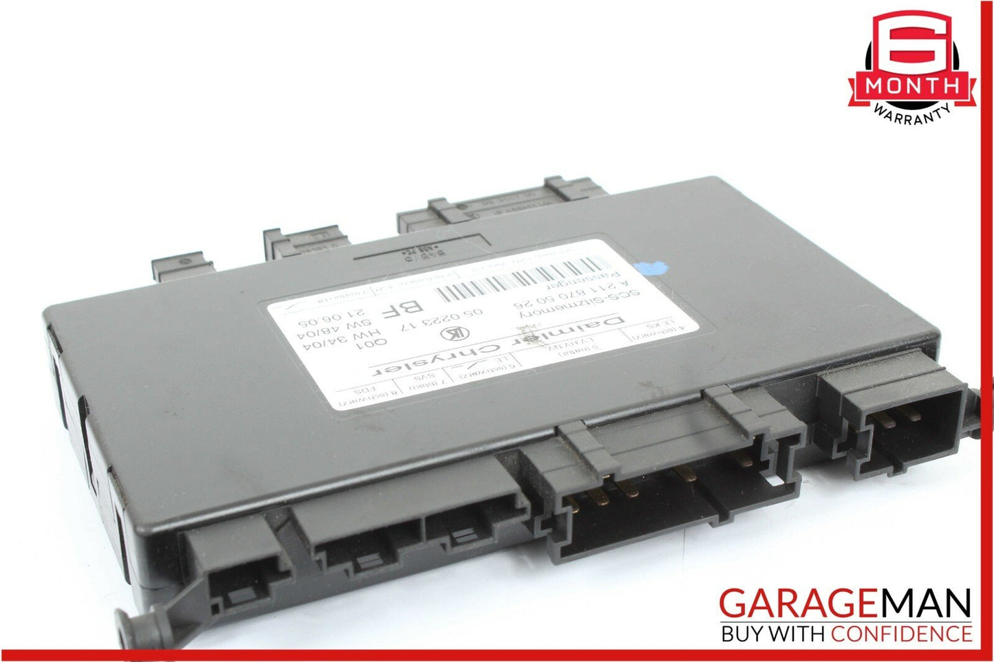 03-11 Mercedes E350 SLK280 GL450 Front Right Passenger Side Seat Control Module