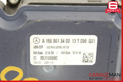 12-19 Mercedes X166 GL450 GL550 GLS550 ABS Anti Lock Brake Pump Hydraulic OEM