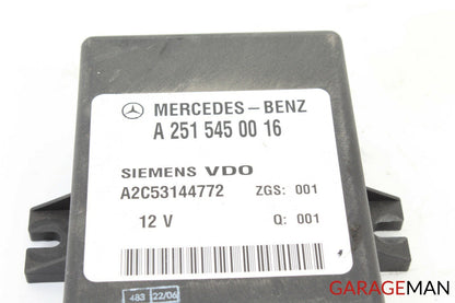 06-09 Mercedes W251 R350 Air Suspension Computer Control Module Unit 2515450016