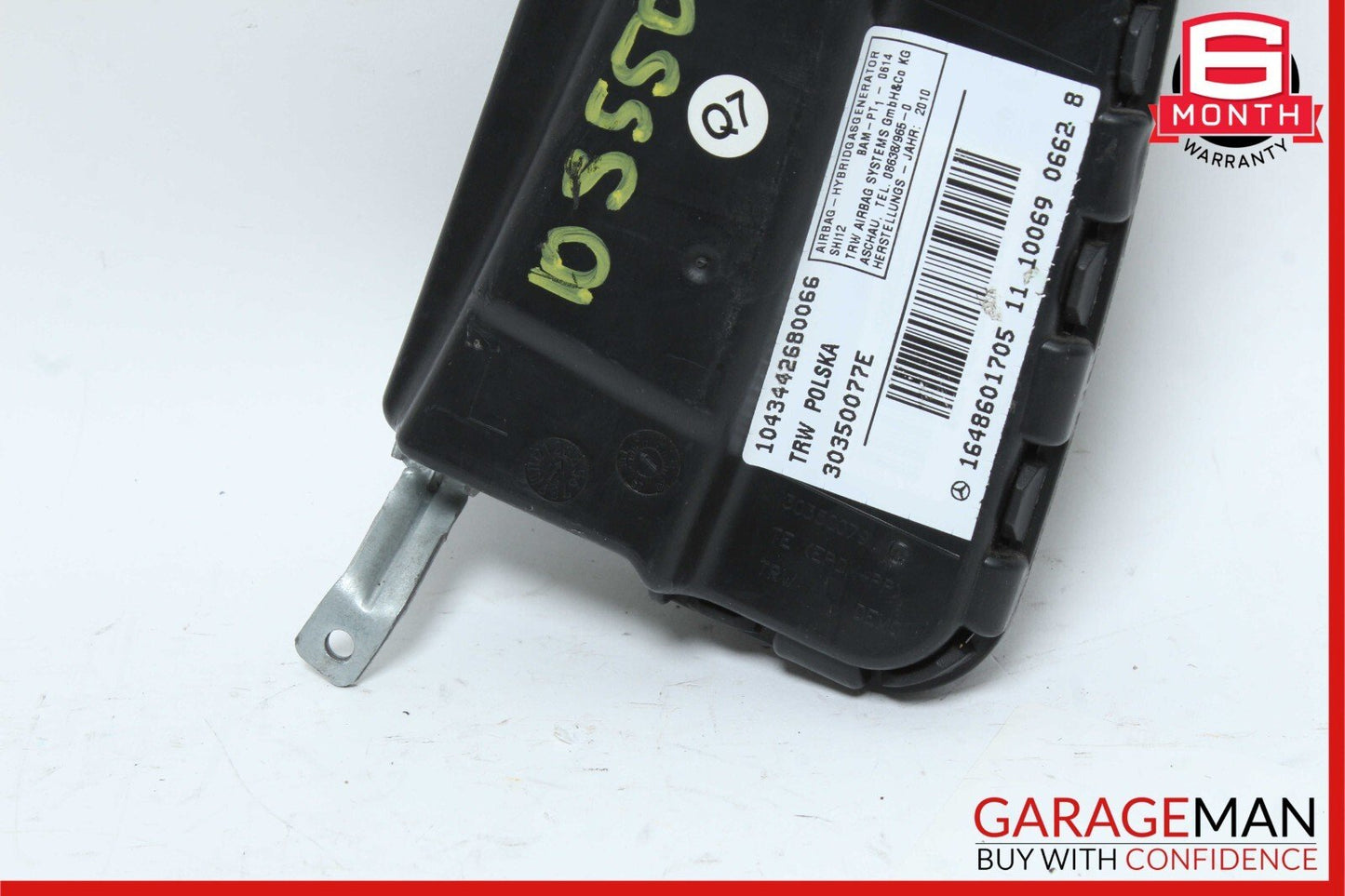 06-14 Mercedes W221 S550 CL550 R350 Front Left Side SRS Seat Air Bag Airbag OEM