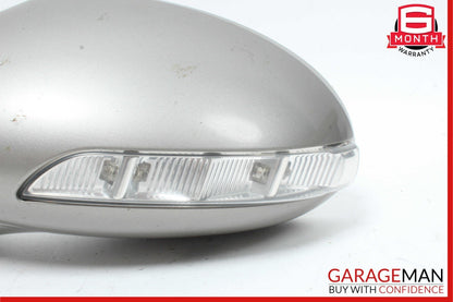 06-08 Mercedes W219 CLS500 Front Left Side Mirror Door Rear View Cubanite Silver