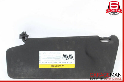 08-14 Mercedes W204 C250 C300 Front Right Side Sun Visor Sunvisor Shade Black
