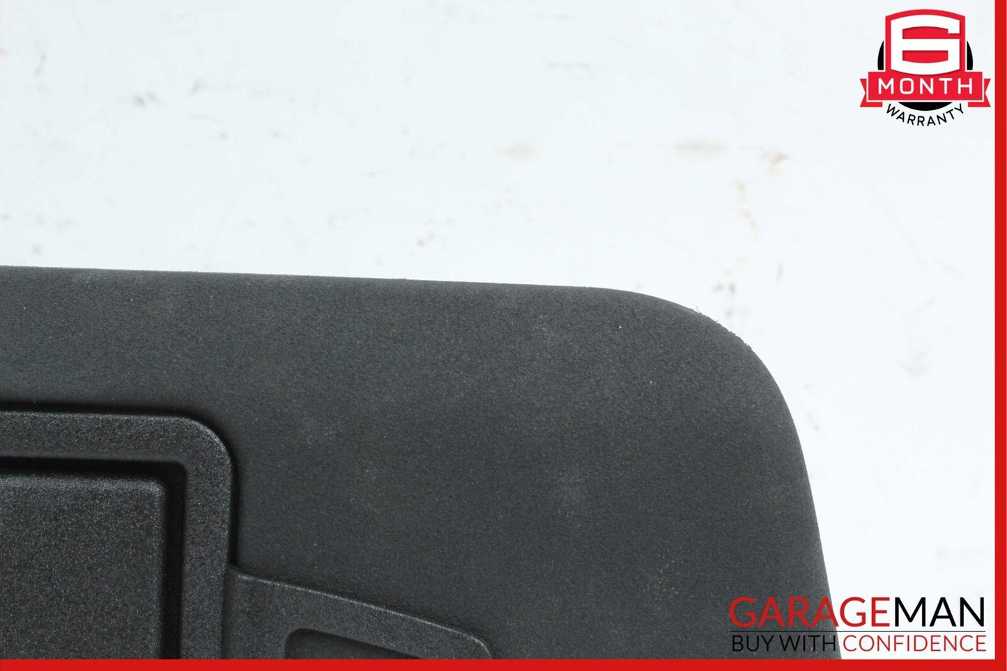 08-14 Mercedes C250 C300 C350 Front Right Side Sunvisor Sun Visor Cover Black