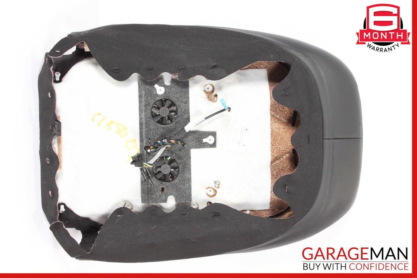 07-14 Mercedes W216 CL550 Front Right Top Upper Seat Cushion Black OEM