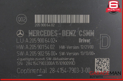 15-20 Mercedes W205 C300 C350e Front Left Driver Side Seat Control Module OEM