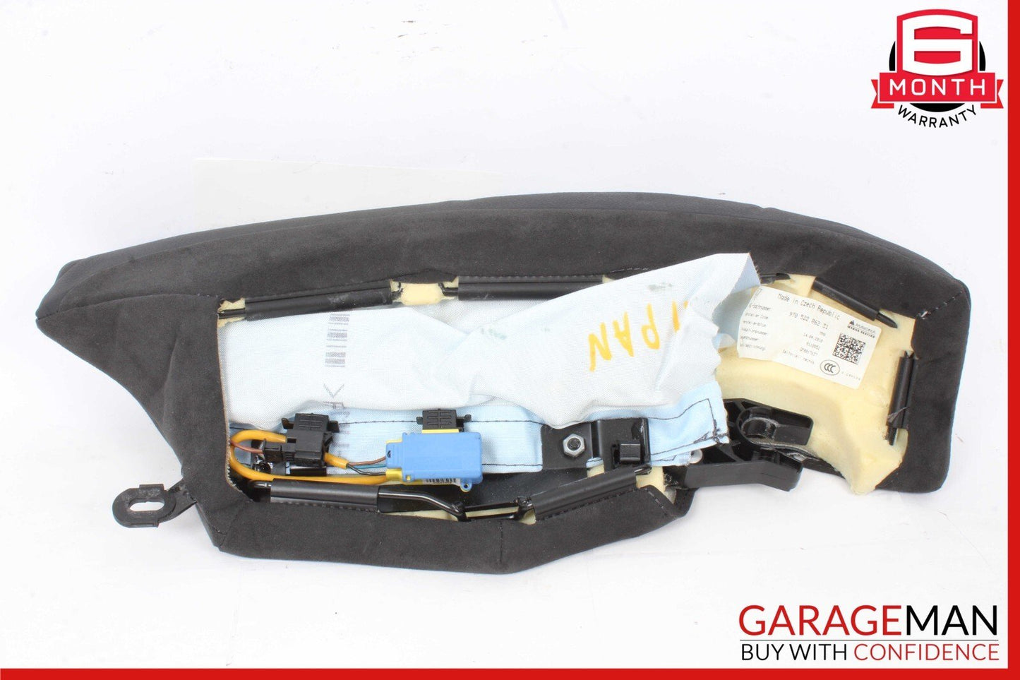 10-16 Porsche Panamera 970 Rear Right Side Backseat Seat Bolster Cushion Cover