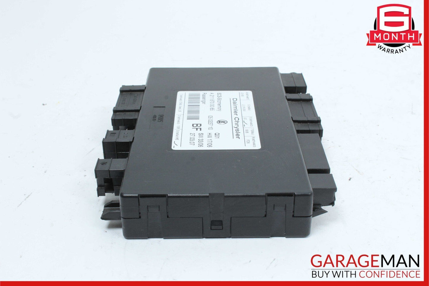 03-12 Mercedes CLS500 SLK280 E350 Front Right Side Seat Control Module Unit