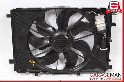 08-18 Mercedes GLK350 E350 C350 Engine Radiator Cooling Fan Motor Shroud Assy
