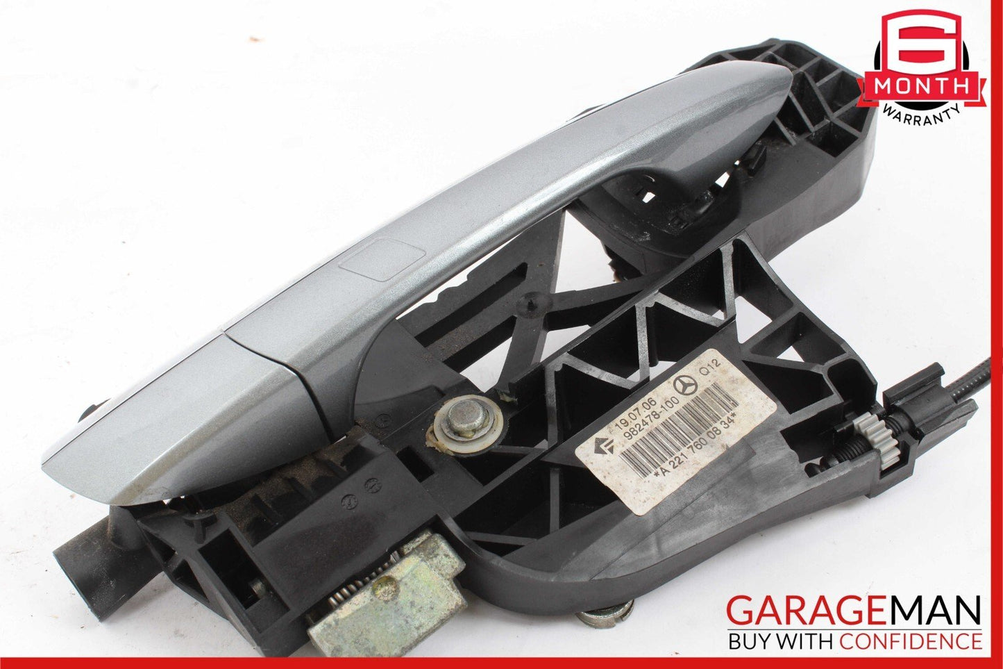07-13 Mercedes W221 S400 S550 Rear Right Exterior Door Handle Keyless Go OEM