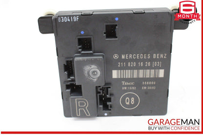 03-09 Mercedes W211 E320 Rear Right Passenger Side Door Control Module Unit OEM