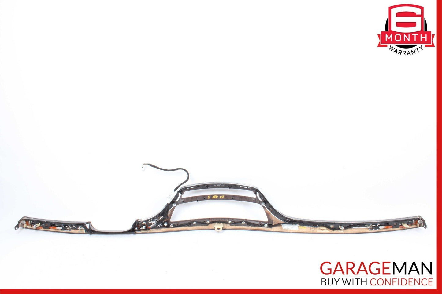 07-09 Mercedes W221 S550 Front Dashboard Dash Trim Panel Cover Bezel Wood OEM