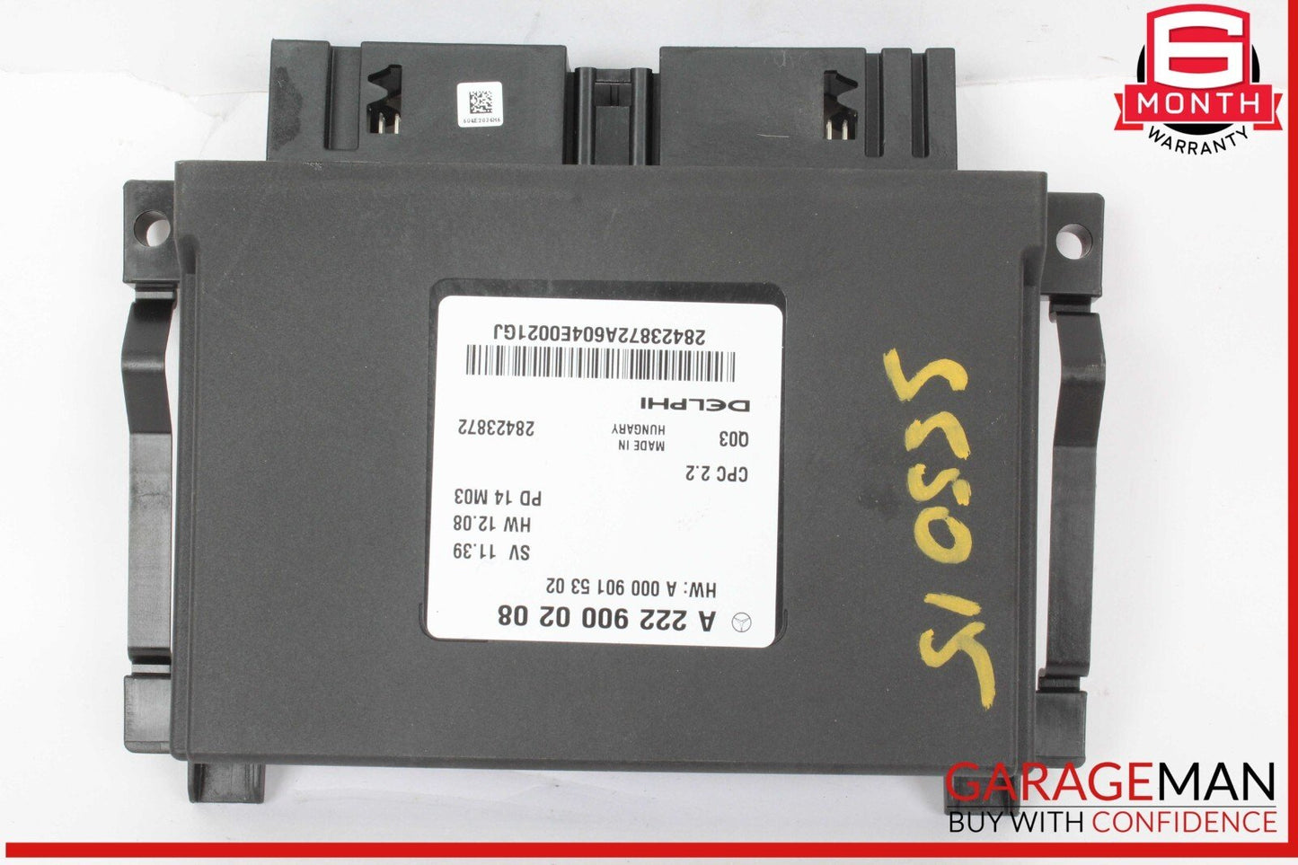 14-15 Mercedes W222 S550 S63 AMG Transmission Control Unit TCU 2229008108 OEM