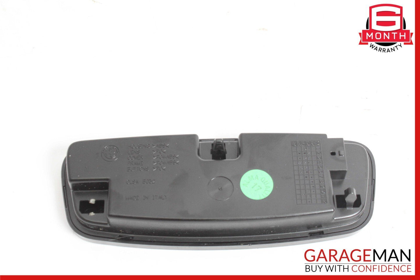 17-23 Alfa Romeo Giulia Stelvio Rear Overhead Reading Dome Light Lamp OEM