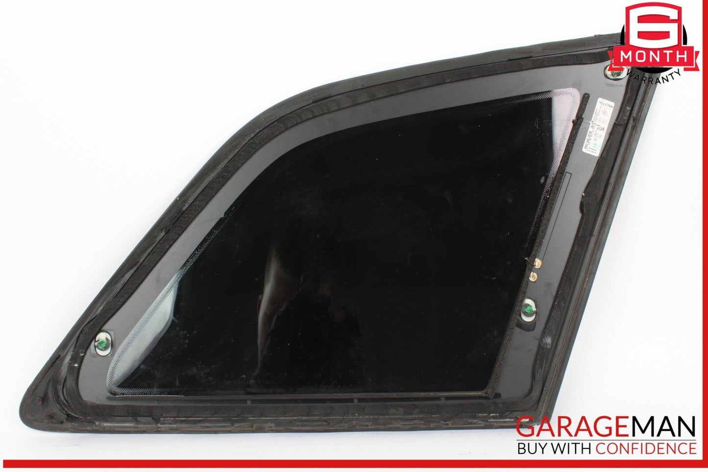 17-24 Audi Q7 Rear Left Driver Side Quarter Window Glass 4M0845297B OEM