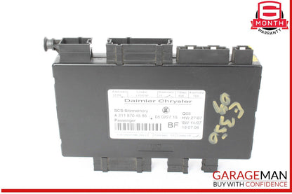 03-12 Mercedes W211 E350 E550 ML350 Front Right Seat Control Module OEM