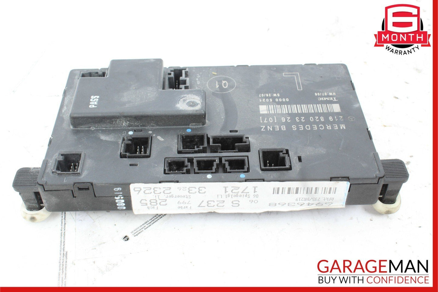 06-11 Mercedes W219 CLS550 CLS63 AMG Front Left Side Door Control Module Unit