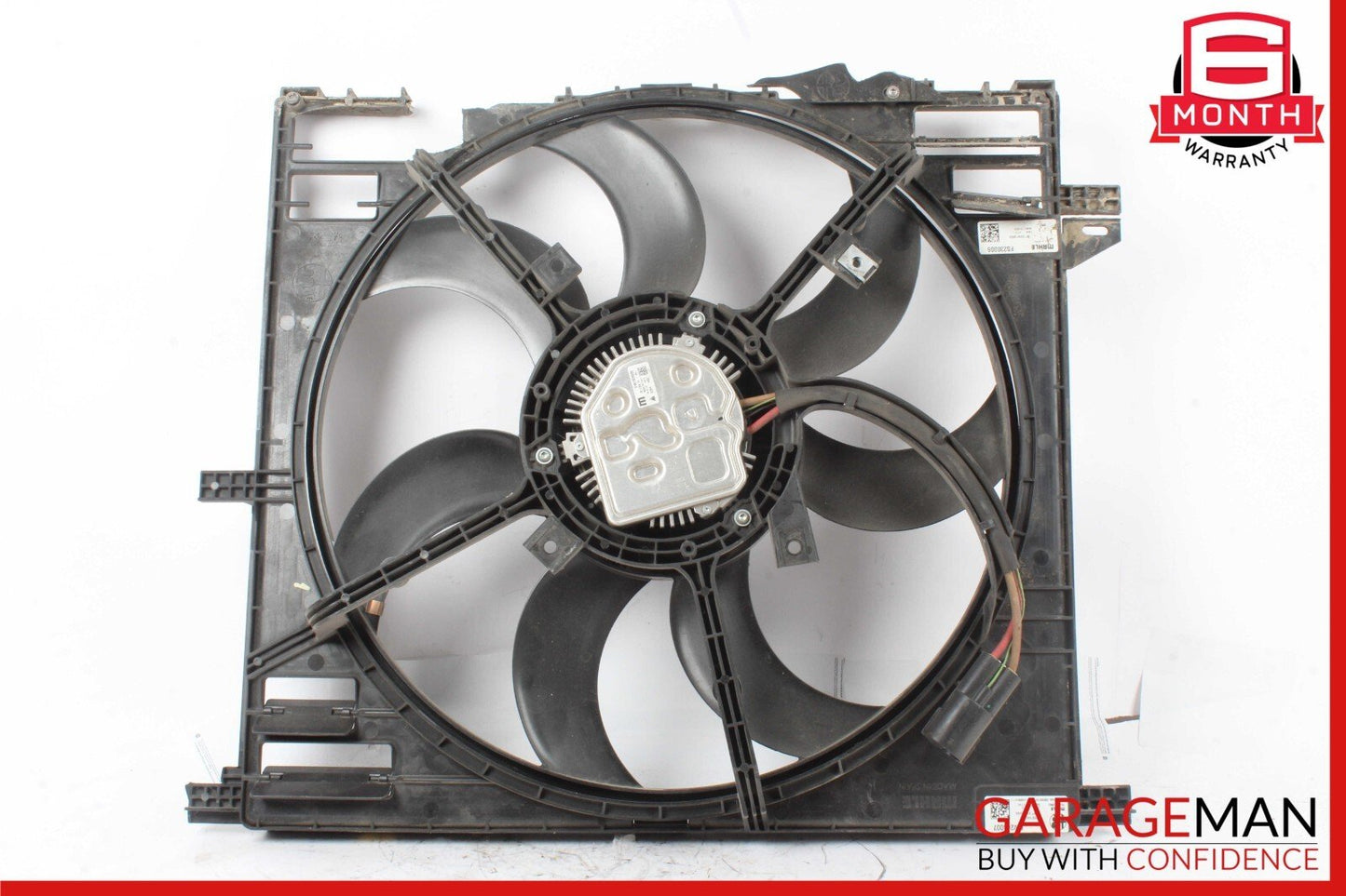 17-21 Alfa Romeo Giulia 2.0L Radiator Engine Cooling Fan Shroud Blade Motor Assy
