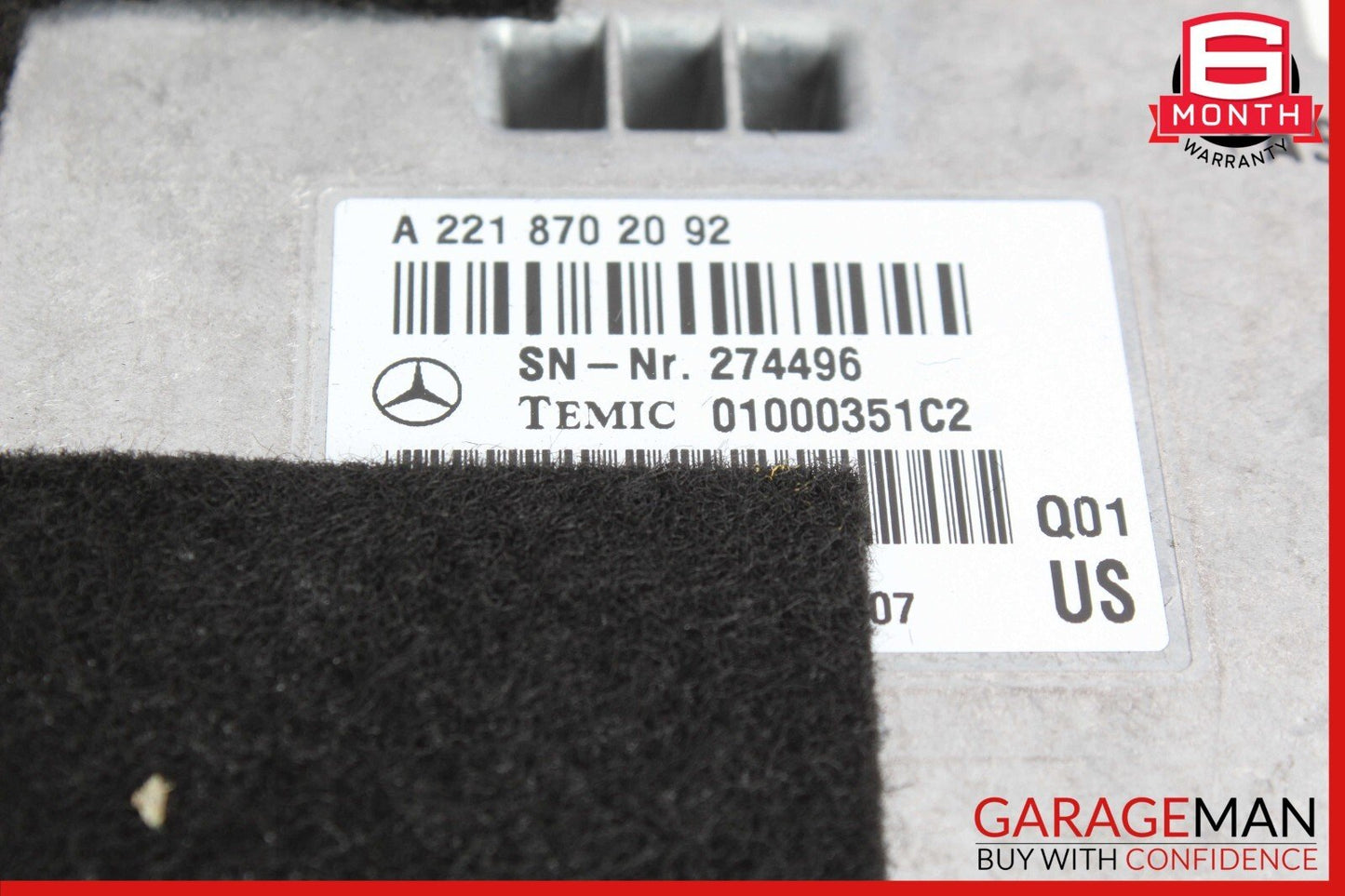 07-14 Mercedes W221 S550 S63 Voice Language Communication Control Module OEM