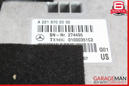 07-14 Mercedes W221 S550 S63 Voice Language Communication Control Module OEM
