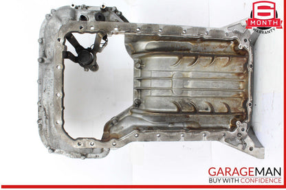 06-13 Mercedes W164 ML350 4MATIC Engine Upper Oil Sump Baffle Pan 2720142002 OEM
