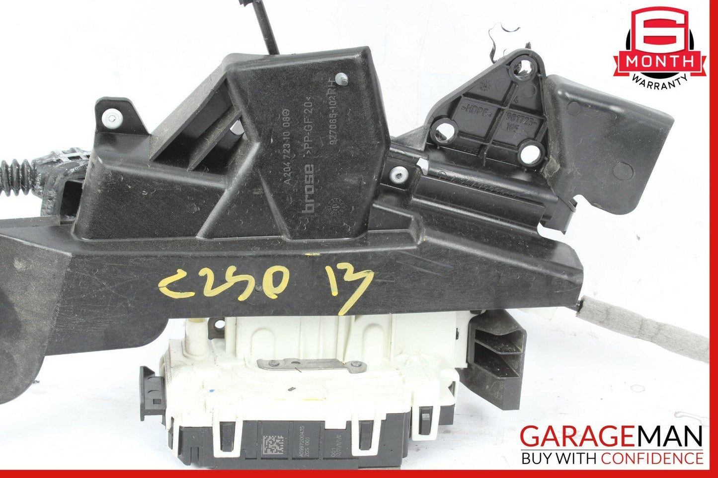 08-14 Mercedes W204 C250 Front Right Door Lock Latch Actuator 2047231008 OEM