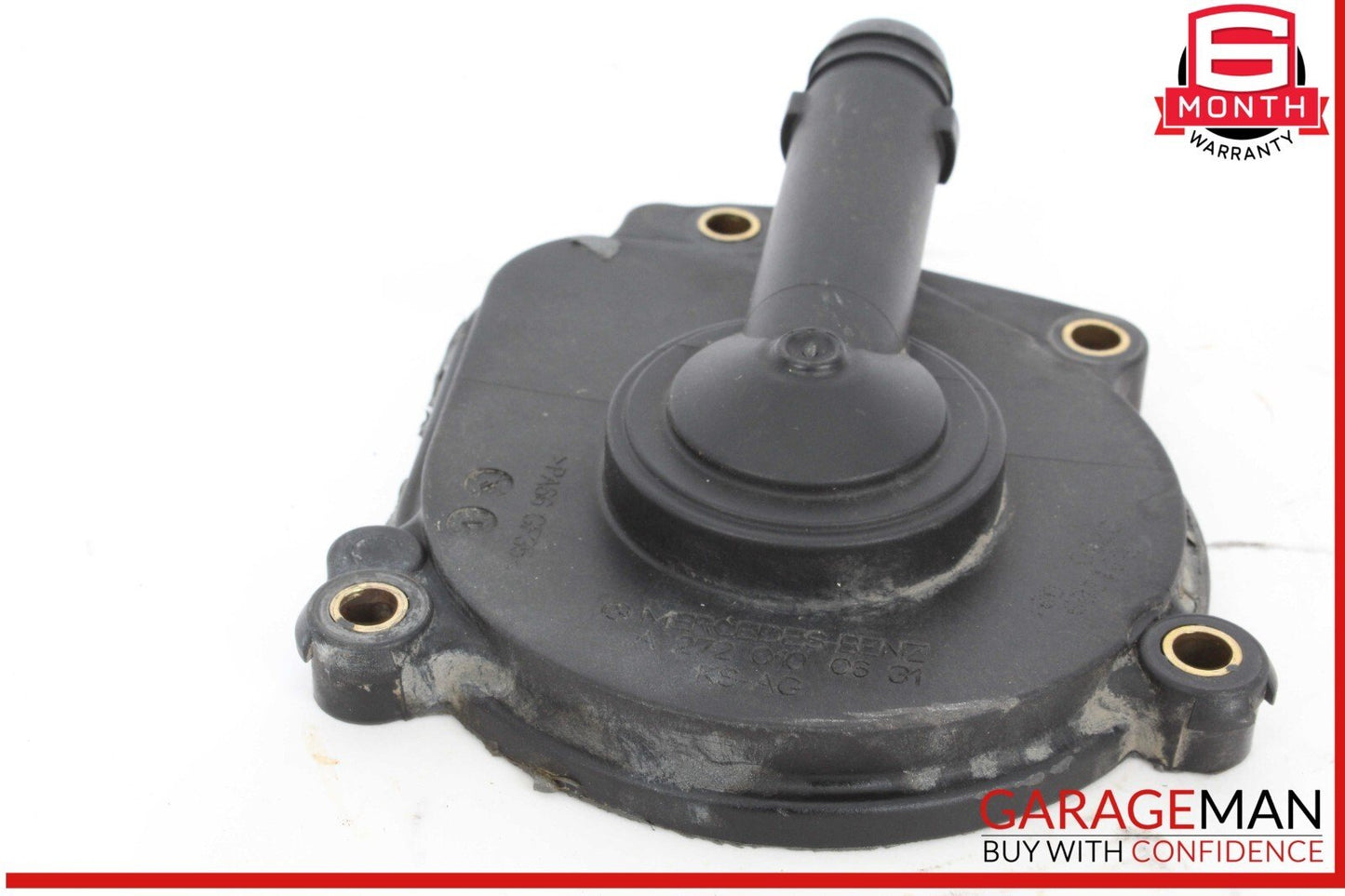 05-12 Mercedes W204 C300 Engine PCV Crankcase Vent Valve Oil Separator OEM
