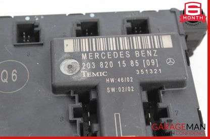 01-07 Mercedes W203 C230 C280 C320 C55 AMG Front Left Door Control Module Unit