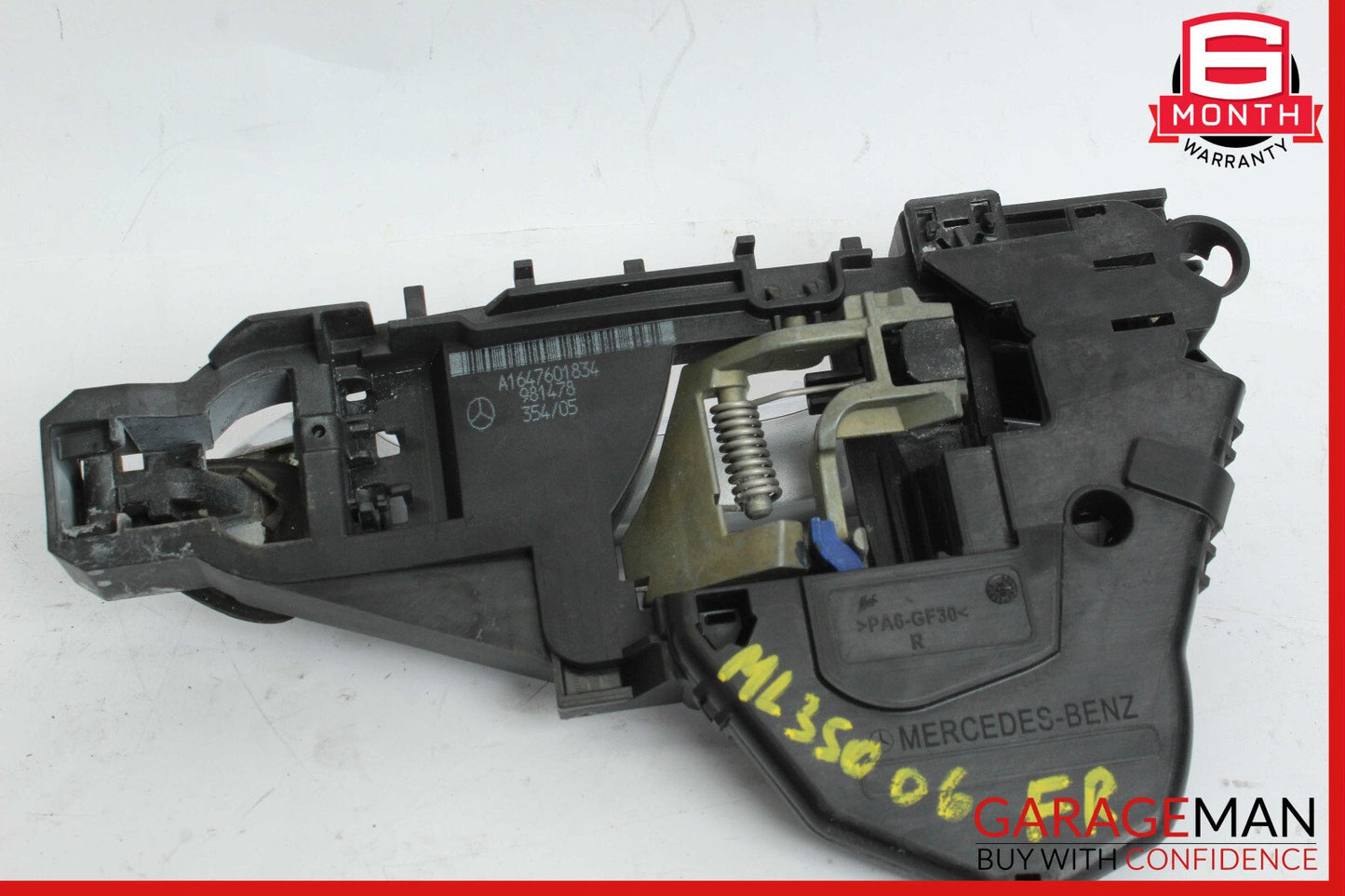 06-12 Mercedes W164 ML350 GL450 Exterior Door Handle Front Right OEM