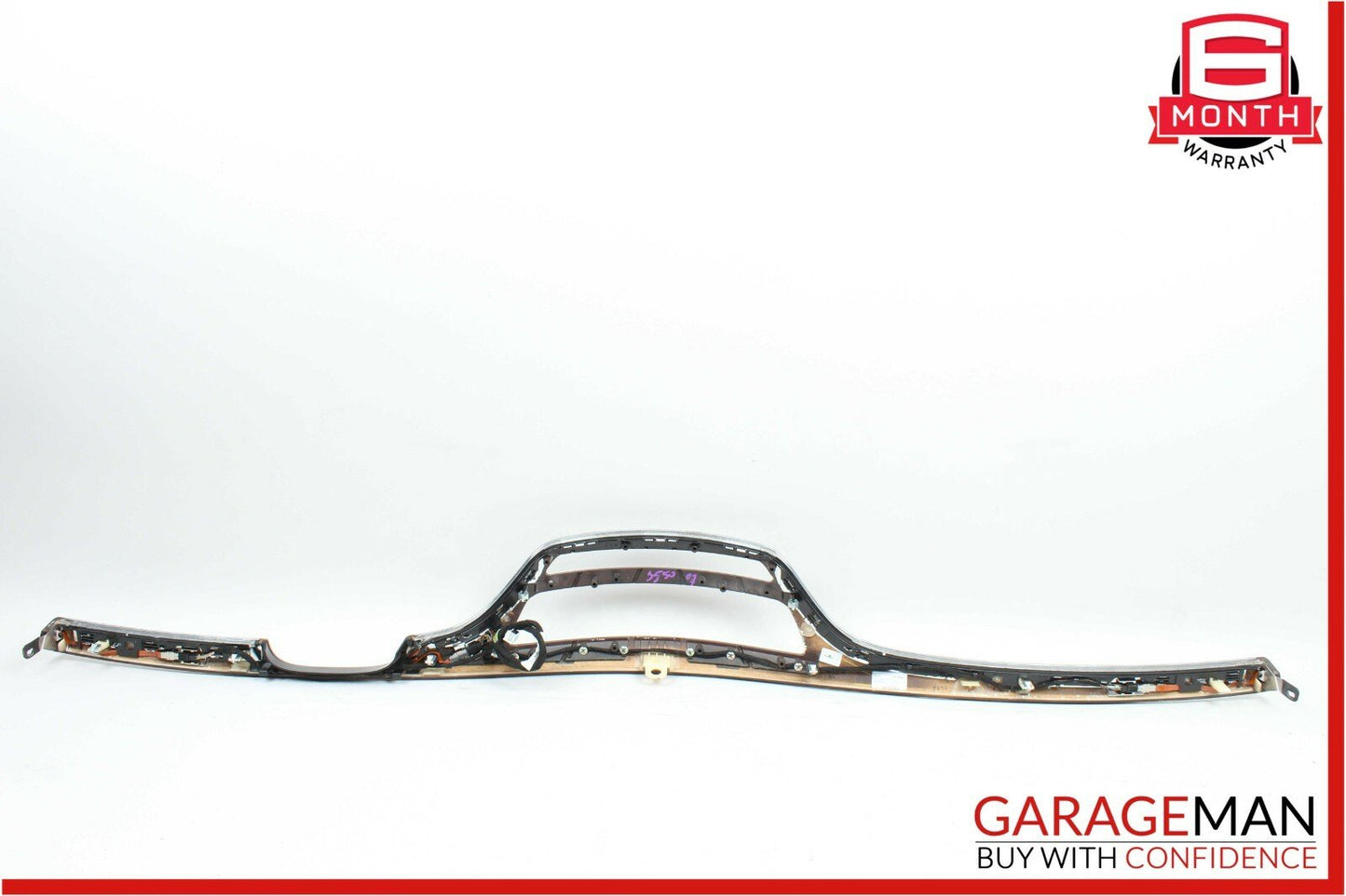 07-09 Mercedes W221 S550 Front Dash Dashboard Trim Panel Cover Bezel Wood OEM