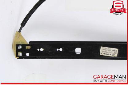 07-15 Audi Q7 Rear Left Driver Side Window Regulator 4L0839461A OEM