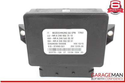 12-16 Mercedes X166 GL450 4MATIC Hand Parking Brake Control Module Unit OEM