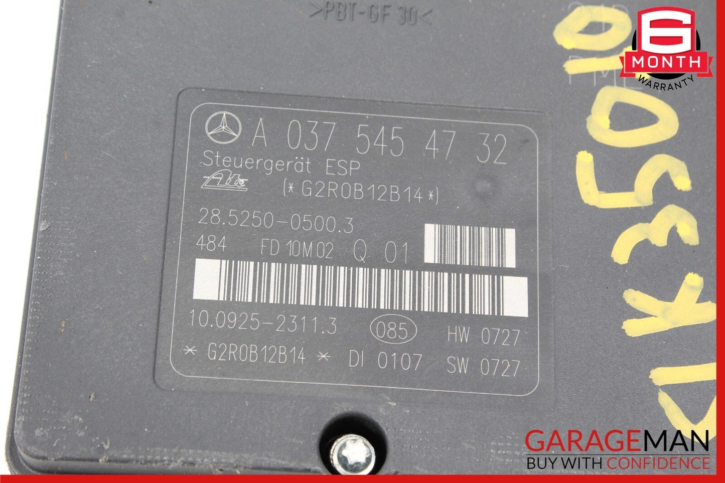 09-11 Mercedes R171 SLK350 ABS Anti Lock Brake Pump ESP Module Unit OEM