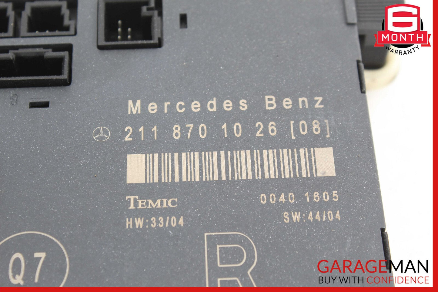 03-09 Mercedes W211 E63 E550 Front Right Passenger Door Control Module OEM