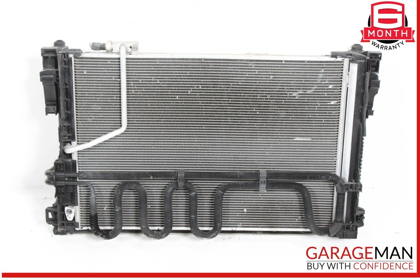 08-15 Mercedes W204 C300 GLK350 Engine Cooling Radiator AC Air A/C Condenser OEM