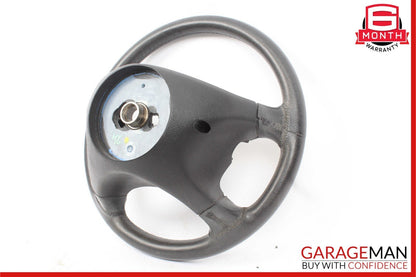 06-09 Mercedes W211 E350 E550 CLS550 4 Spoke Steering Wheel Leather Black OEM