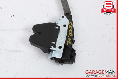 08-17 Mercedes W204 C250 C300 E400 Rear Trunk Lid Latch Lock Actuator Assembly
