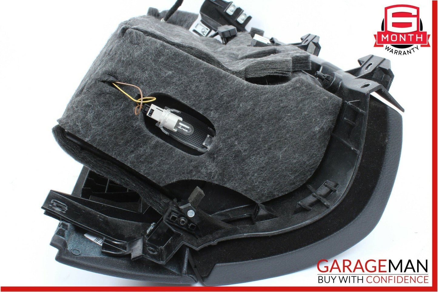 07-09 Mercedes W221 S550 Dashboard Dash Glove Box Compartment Leather Black