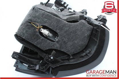07-09 Mercedes W221 S550 Dashboard Dash Glove Box Compartment Leather Black