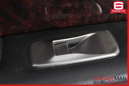 09-11 Jaguar XF Rear Left Driver Side Interior Door Panel Trim OEM