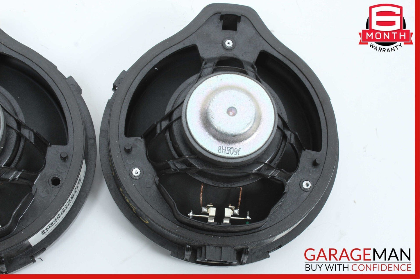 08-15 Mercedes W204 C300 Rear Right & Left Door Sound Speakers Set of 2 OEM
