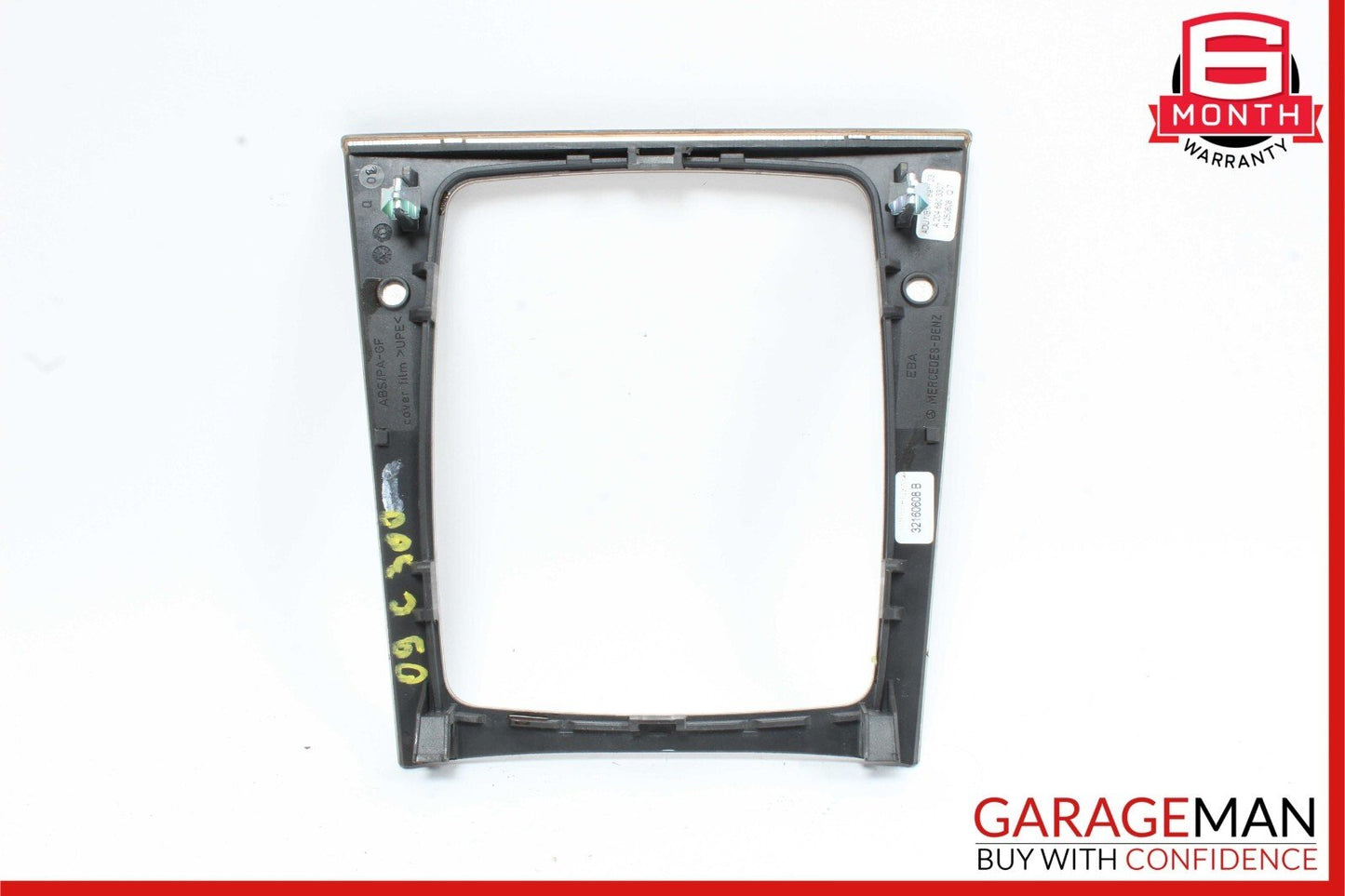 08-15 Mercedes W204 C300 4MATIC Center Console Shift Shifter Bezel Trim OEM