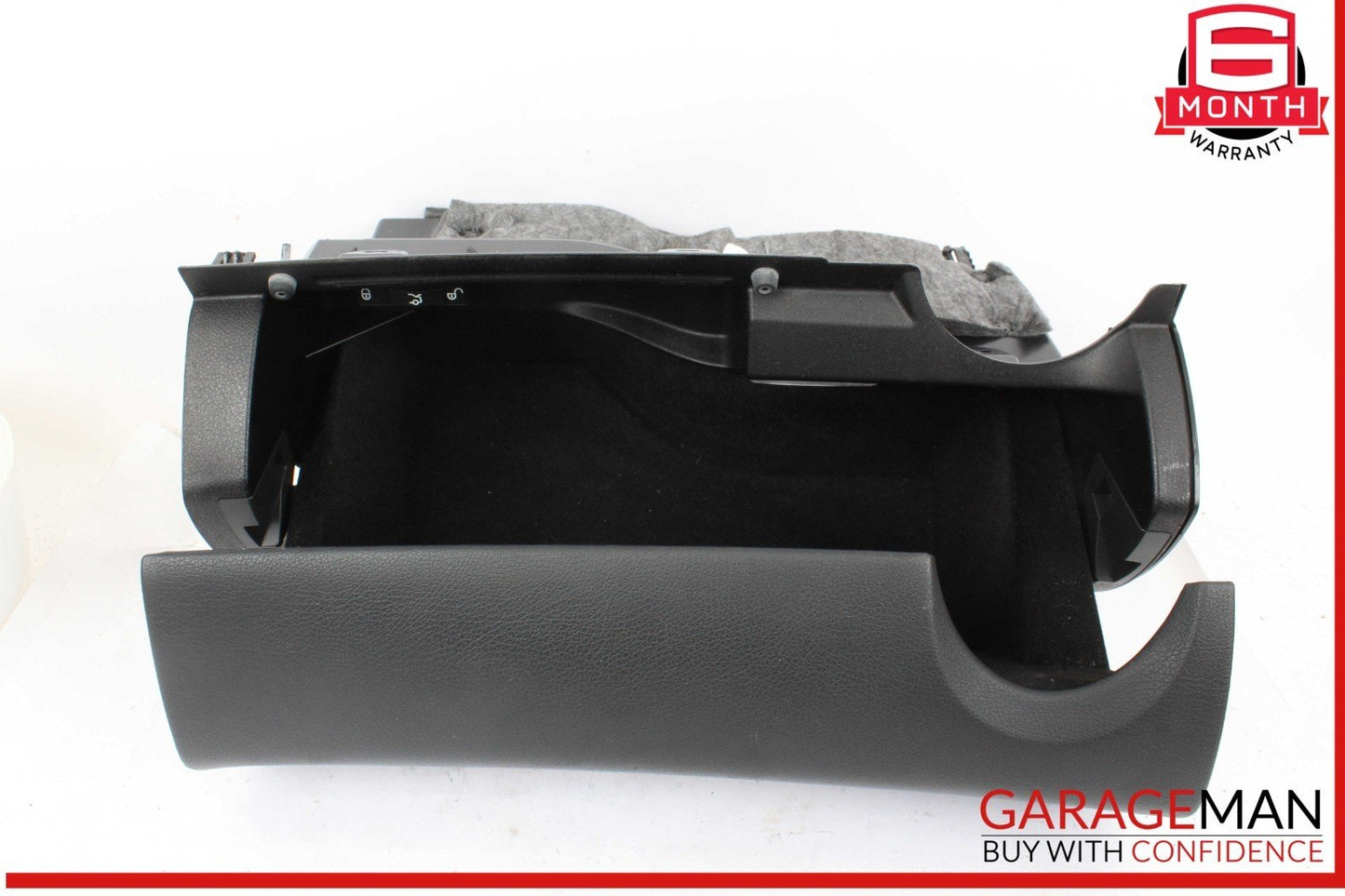 15-20 Mercedes W205 C300 C400 Dashboard Glove Box Compartment Tray Black OEM