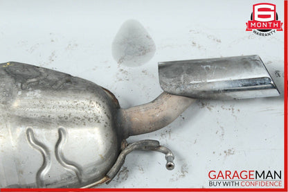 06-08 Mercedes W219 CLS550 Rear Left & Right Side Exhaust Muffler Mufflers Set