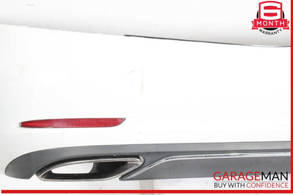 17-20 Mercedes R172 SLC300 SLC43 AMG Rear Bumper Cover Assembly White OEM