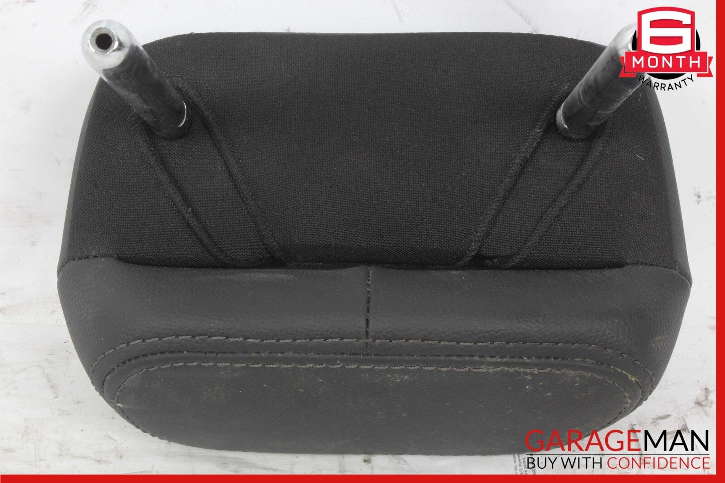 17-21 Alfa Romeo Giulia Rear Center Seat Headrest Head Rest Black OEM