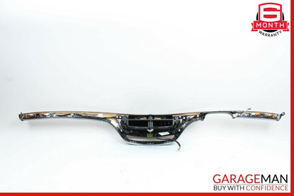07-09 Mercedes W221 S550 Dash Dashboard Center Trim Bezel Air Vent Assembly Wood
