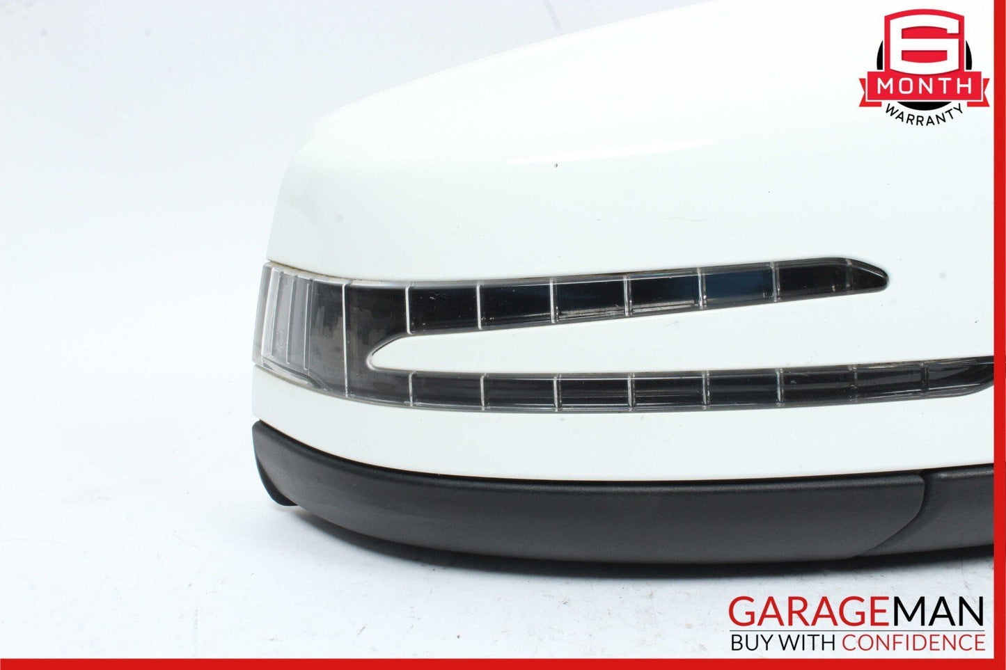 12-14 Mercedes W204 C300 C63 AMG Front Right Side Mirror Rear View Door White